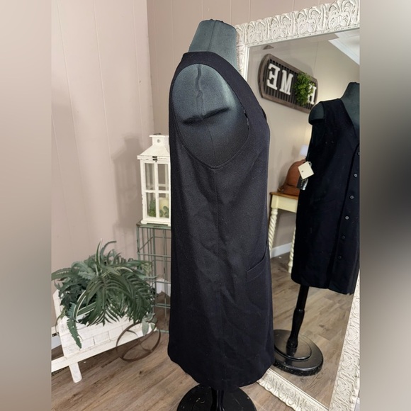VTG Kim Rogers • Wool Vest Dress - Picture 4 of 9